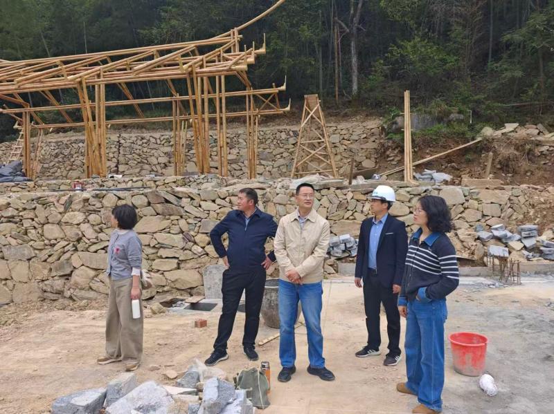 倪永忠调研重点项目建设情况